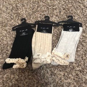 Urban outfitters over knee socks (3 pairs)